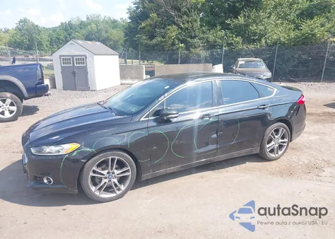 2014 Ford Fusion Titanium из США, поврежденный, VIN 3FA6P0K97ER140528